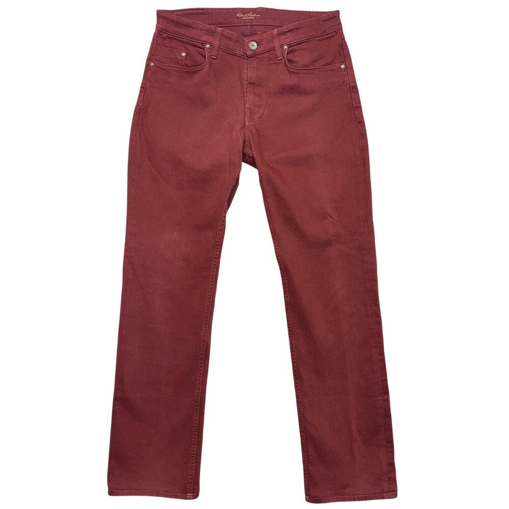 Robert Graham Selvedge Jeans 33 Classic Yates Dali-1249 Denim Made in Italy